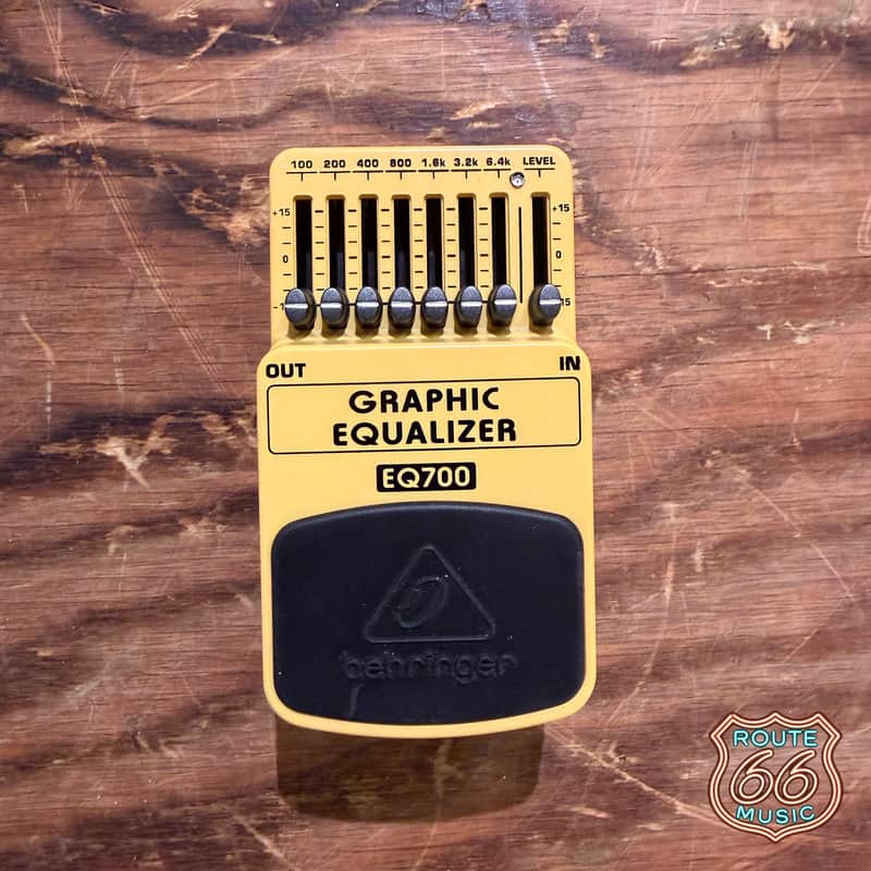 Behringer EQ700 Graphic Equalizer Guitar Effects Pedal image 1