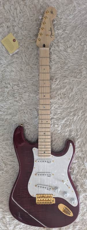Fender Richie Kotzen Stratocaster®, Maple Fingerboard, Transparent Red Burst