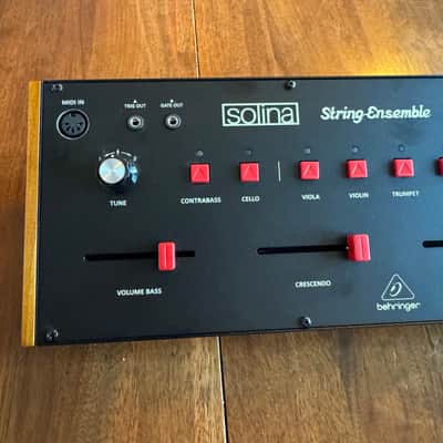 Behringer Solina String Ensemble 49-Voice Synthesizer 2023 - Present - Black image 3