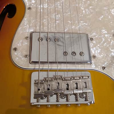 Fender American Vintage II '72 Telecaster Thinline 2022 - Present - 3-Color Sunburst image 6