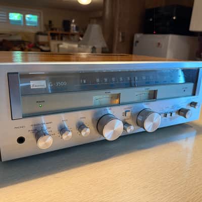 Sansui G-3500 Pure Power Stereo Amplifier Excellent Condition Fresh Pro Service! image 4