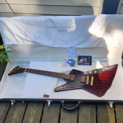 1000 Made! Guitar of the Month Gibson Reverse Explorer 2008 - Antique Walnut image 2