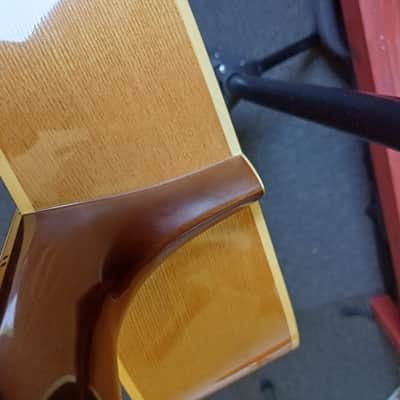 Mountain W-350 70s Very Rare! Japan Gibson Country Western style Amazing tiger strike back, Japan vintage case image 9
