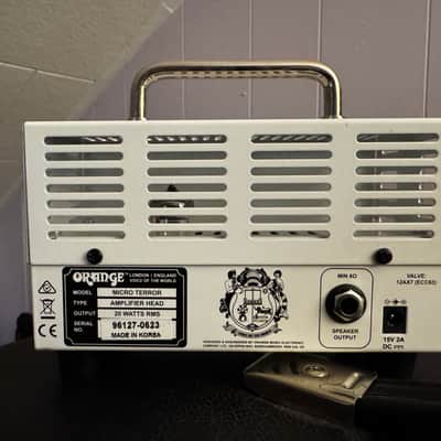 Orange Micro Terror 20-Watt Guitar Amp Head 2012 - Present - White image 2