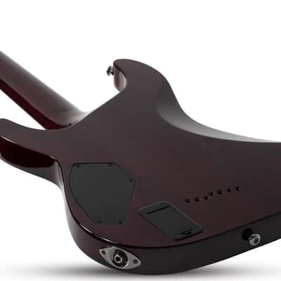 Schecter Hellraiser C-7 Electric Guitar - Black Cherry (1792) image 4
