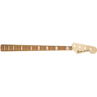Genuine Fender Classic Series 70's Jazz Bass Neck, Block Inlay, Pau Ferro image 2