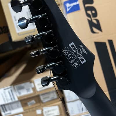Ibanez Iron Label Xiphos Electric Guitar - Black Flat image 6