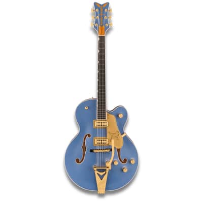Gretsch Falcon Hollow Body Electric Guitar (Cerulean Smoke) image 1