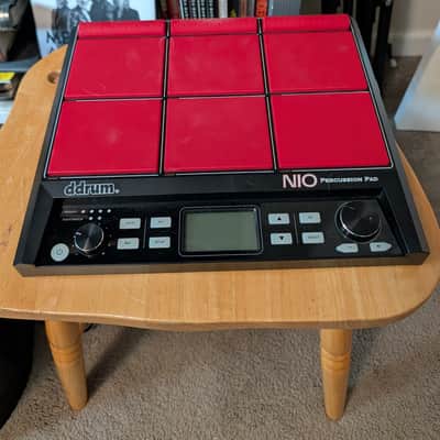 ddrum NIO Percussion Pad 2022 - Present - Black / Red image 2