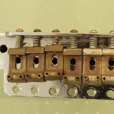 Vintage Pre-CBS Fender Stratocaster Tremolo Unit + Original Hardware! image 11