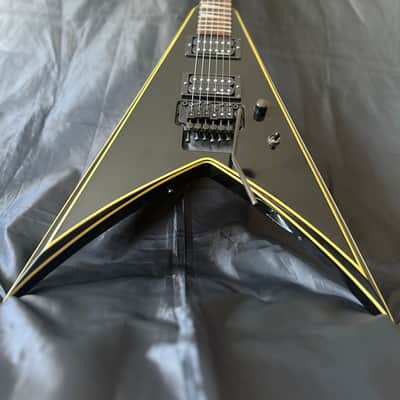 Jackson X Series KVX10 King V - Black with Gold Pinstripes Custom & Modded Bild 4