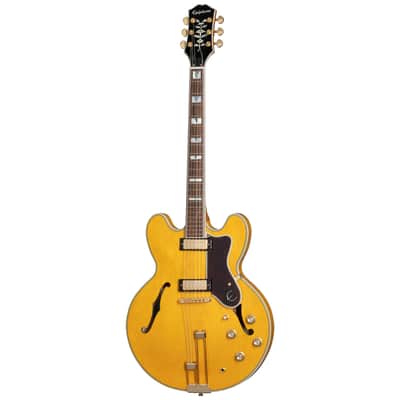 Epiphone Sheraton (Frequensator) in Natural W/ Gig Bag image 2