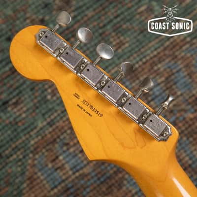 2017 Fender Traditional 60s Stratocaster Made in Japan Rare Candy Tangerine image 13