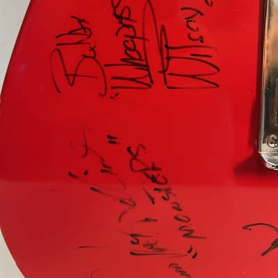 Squier Affinity Series Autographed by Real Monster Radio Cast image 4