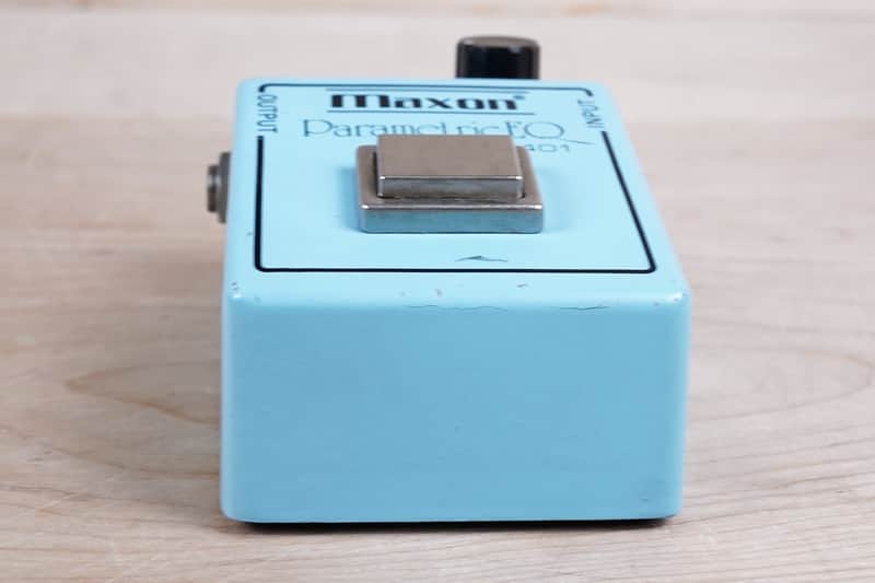Maxon PQ-401 Parametric Equalizer 1981 Made in Japan MIJ Blue | Reverb