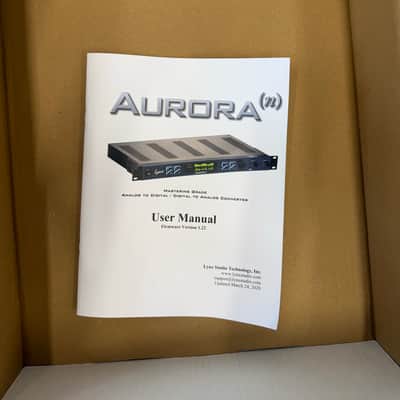 Lynx Aurora (n) 8-Channel AD/DA Converter with USB Interface 2010s - Blue/Black image 5