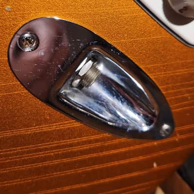 Stratocaster Fender Deluxe Neck, Fender Locking Tuners, Custom Shop ‘63 Pick Ups, MJT Candy Tangerine Body-Hard Case! image 8