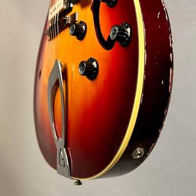 Guild T-100-D Slim jim 1965 - Sunburst image 12