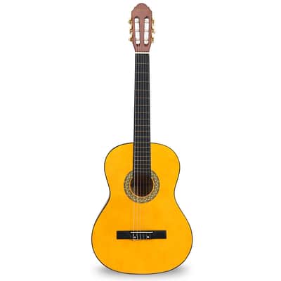 Sonart 6 String Classical Guitar with Bag 2017 - 2020 Yellow image 3