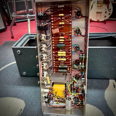 Marshall 1966  JTM 45 no reissue Echter Alter Marshallamp VINTAGE 1966 - schwarz image 16