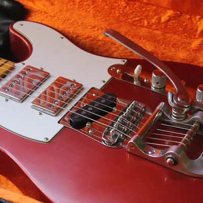 FENDER Stories Collection Mike Campbell Red Dog Telecaster, Maple Fingerboard, Red Dog Red, HARDCARE, 3, 90 KG image 16
