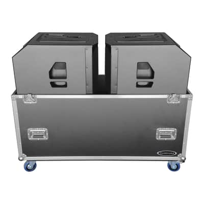 2x Electro-Voice EVOLVE 70 Powered Column Array White + Odyssey FZEVOLVE70W Case image 11