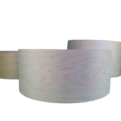Keller Cover Grade 5” x 14” “ diameter, 6 ply maple snare drum shell, baring edge & snare bed available image 1