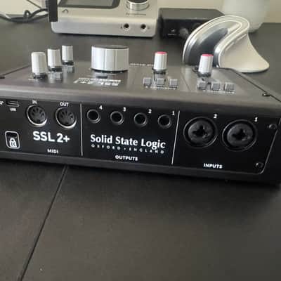 Solid State Logic SSL2+ MkII USB Audio Interface 2024 - Present - Black image 3