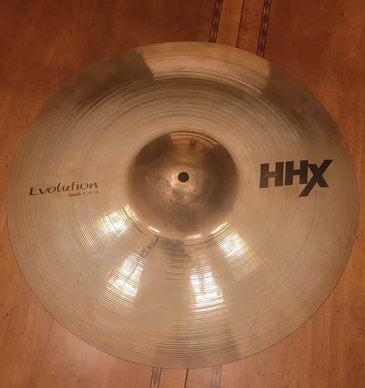 Sabian 16" HHX Evolution Crash Cymbal 2002 - Present - Brilliant image 1