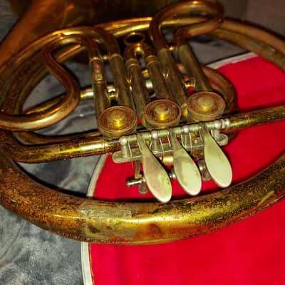 Robert Martel Single French Horn, Italy, with case and mouthpiece image 7