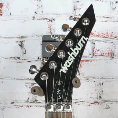 ISS88765-ST Washburn - 1990's G-2V Electric Guitar - Black - x0734 - USED image 3