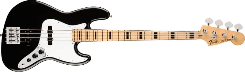 Fender MIM Geddy Lee Jazz Bass 2012 - Present - Black image 1