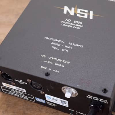 NSI ND 5000 4-Channel Programmable Dimmer Pack (church owned) CG00VUT image 3