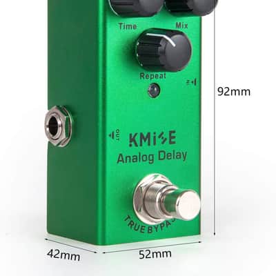 Analog Delay Electric Guitar Effects Pedal Mini Single Type DC 9V True Bypass image 7