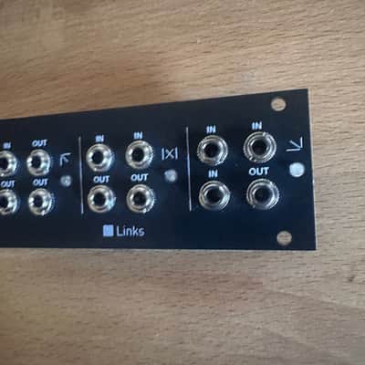 Links 1u Redesign Black Panel pro build ( Intellijel 1u format) Mutable Instruments clone image 5