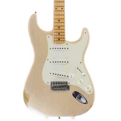 FENDER CUSTOM SHOP Limited Edition 1955 Stratocaster Relic Dirty White Blone [CZ5401119] (08/26) image 6