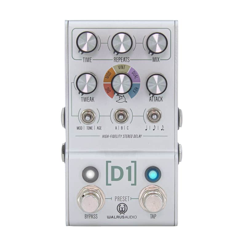 Walrus Audio MAKO Series D1 High-Fidelity Stereo Delay V2 Effects Pedal image 1