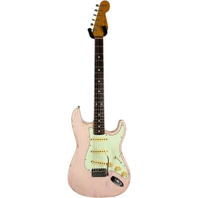 Fender MJT 60s Reissue Stratocaster - Shell Pink - Heavy Relic image 3