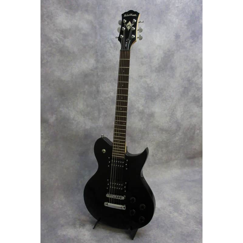 Washburn WI14 Electric Guitar Black | Reverb