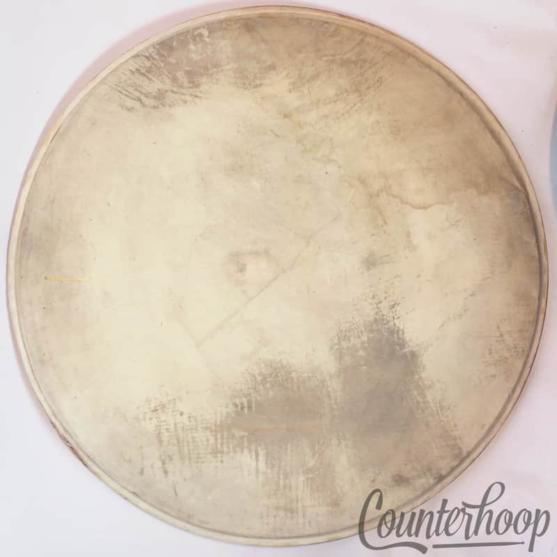 *Gretsch 27" Calf Skin Bass Drum Head Vintage 10s Calfskin Batter Early American image 1