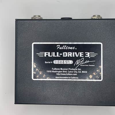Fulltone Full Drive 3 2012 - Present - Carbon image 6