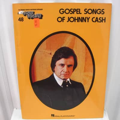 Gospel Songs of Johnny Cash Ez-Play 48 Easy Piano Sheet Music Song Book Songbook image 1