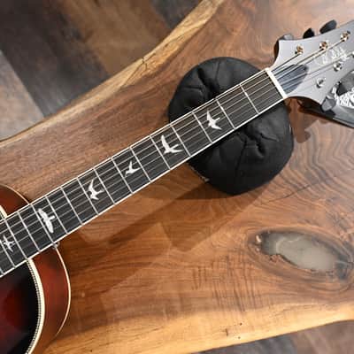 Immagine PRS SE P20E Parlor Acoustic Guitar Fire Red Burst #110 - 19