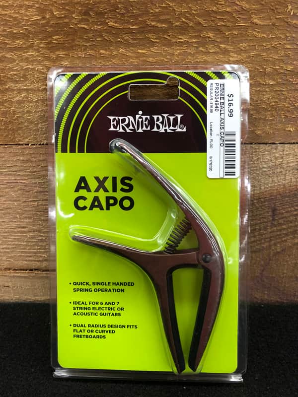 Ernie Ball Axis Capo Bronze image 1