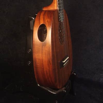 Handmade Pineapple Soprano Ukulele, Solid Hawaiian Koa, Soft-bag, Bruce Wei UW13-2004 image 4