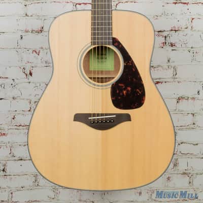 Yamaha FG800M Solid Spruce Top Acoustic Guitar Natural