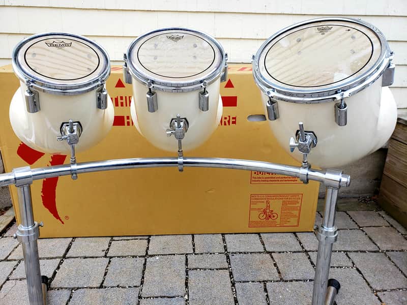 North Drum Original Curved Drum Rack - Chrome Sturdy! image 1