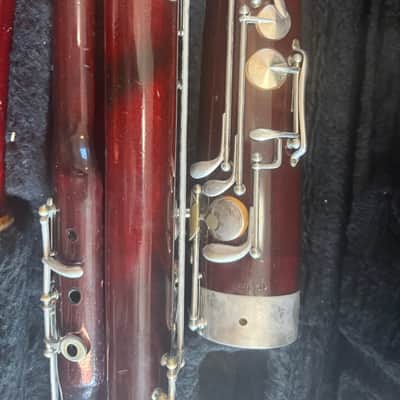 Schreiber brand Wood Bassoon  with case.  Made in Germany image 9