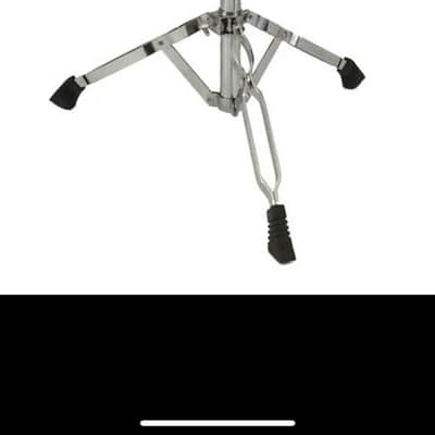 Zenison Snare Drum Stand Height Adjustable Double Braced Chrome image 1