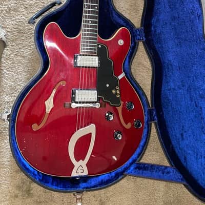 1965 Guild Starfire IV (Vintage) - Cherry w/ Star Club Logo image 1